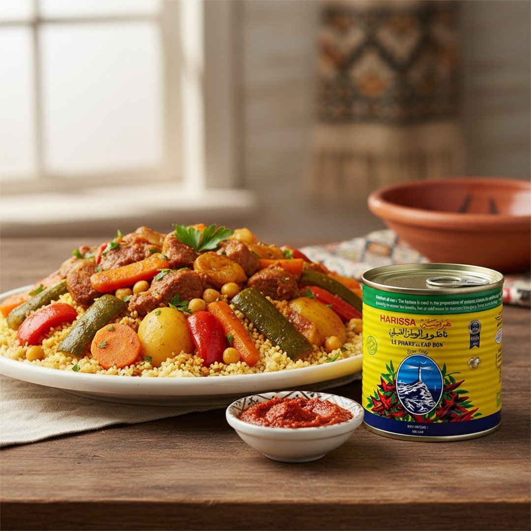 creative d'une boite de harissa le phare du cap bon avec ai